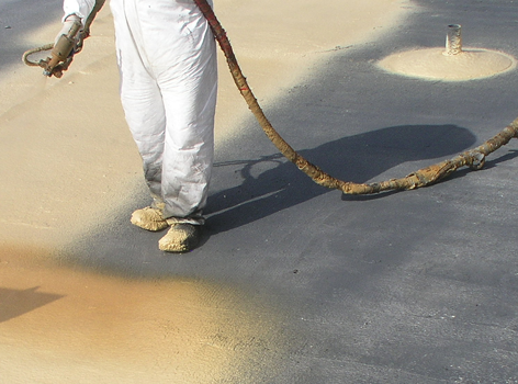 Installing a Spray Foam Roof