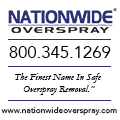 Nationwide Overspray - Spray foam insulation overspray removal services