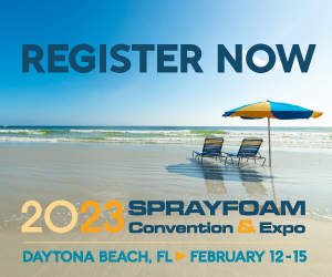SprayFoam 2023 Convention & Expo - Daytona Beach FL