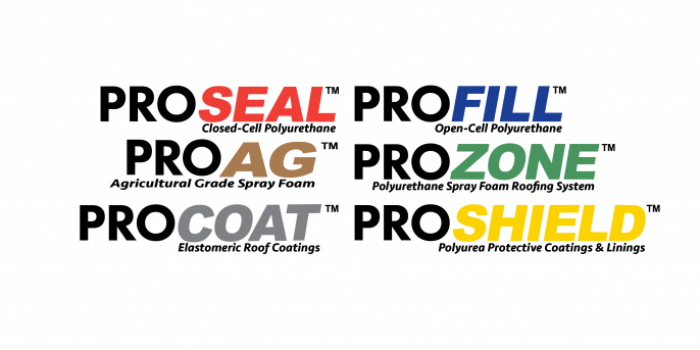 spray foam insulation product groups Profoam 