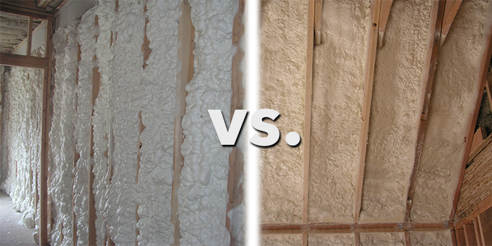 Spray Foam: Closed-Cell vs. Open-Cell