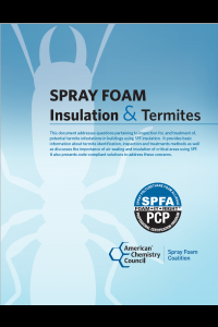 Spray Foam Insulation and Termites