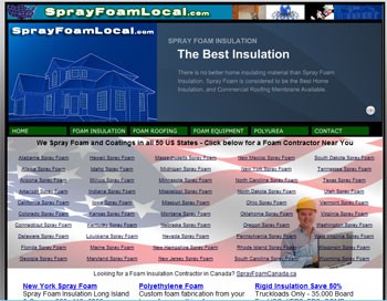 SprayFoam.com Teams up with SprayFoamLocal.com