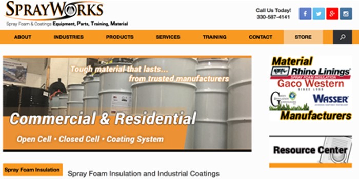 SPF Equipment Company Now Offering Material Section