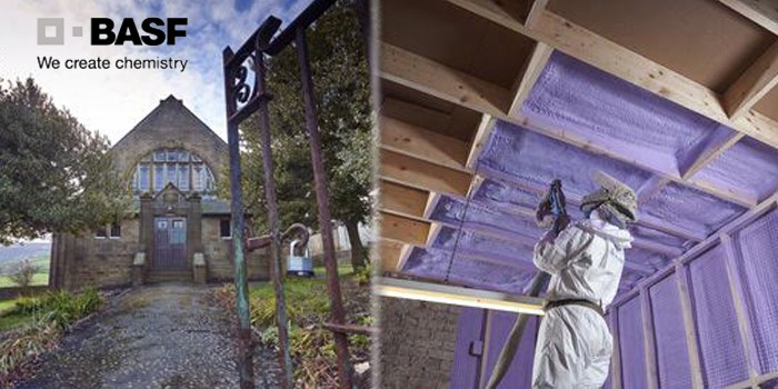 WALLTITE® Spray Foam Helps to Insulate Restored Chapel