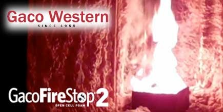 Gaco Western Introduces GacoFireStop2 Open-Cell SPF