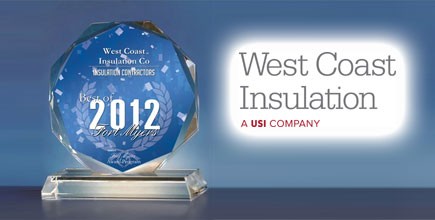 West Coast Insulation Fort Meyers Receives 2012 Best of Fort Myers Award