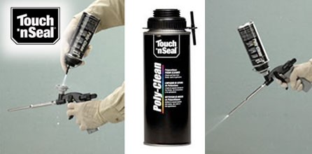 Touch ‘n Seal Announces New Polyurethane Foam Cleaner for Applicator Guns, Tools and Hands