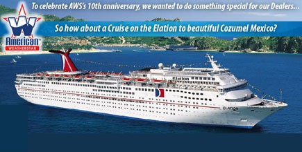 American WeatherStar Announces 10th Anniversary Cruise To Cozumel, Mexico