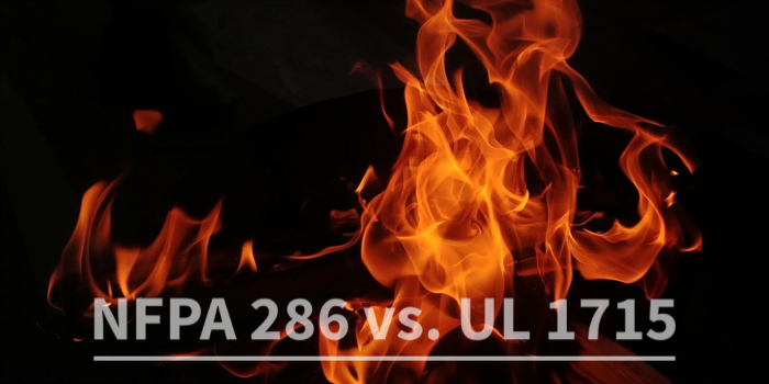 NFPA 286 and UL 1715: What’s The Difference?