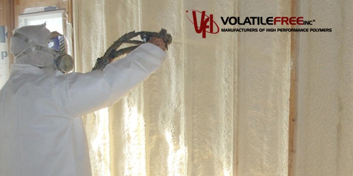 Volatile Free, Inc. Introduces New Closed-Cell Spray Polyurethane Foam 