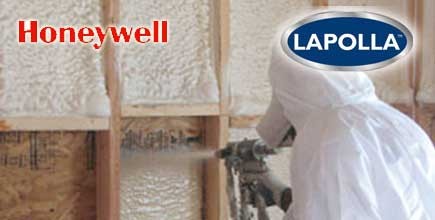 Lapolla Industries is the First to Incorporate Honeywell's Solstice LBA for Wall Spray Foam in the U.S.