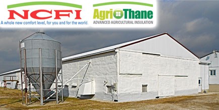 NCFI's AgriThane Spray Foam Helps Cut Propane Cost Of Cage-Free Pullet Starter House