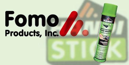 Fomo Products Inc. Announces New Handi-Stick Architectural Foam Shapes Adhesive