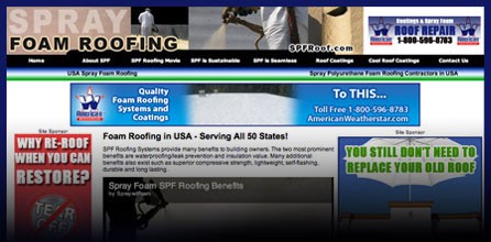 Cool Roof Coatings and Polyurethane Foam Supplier Launches Educational Website Network