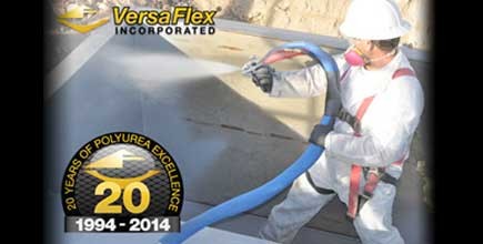 VersaFlex Celebrates 20 Years as Leader of Polyurea Technology