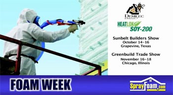 FOAM WEEK TV - Spray Foam Weekly News Channel Announced