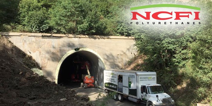 Historic Pennsylvania Tunnel Reopens After 40 Years with Help From NCFI’s TerraThane Polyurethane Foam