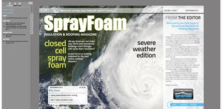 Brand New Digital Spray Foam Magazine Released