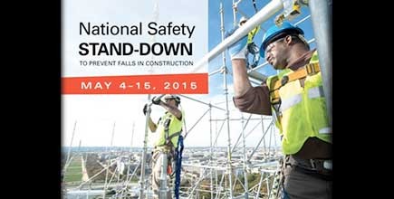 OSHA to Host Second-Annual Construction Fall Safety Stand-Down