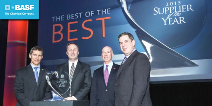 BASF named a General Motors Supplier of the Year