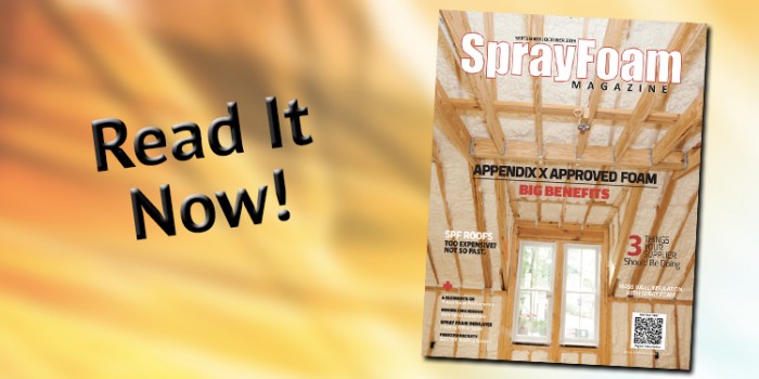 Spray Foam Magazine Highlights Performance, Excellence