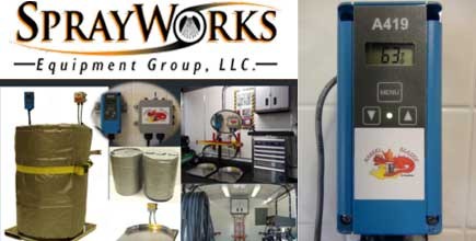 SprayWorks Equipment Introduces Temperature Controller For Drum Heater System