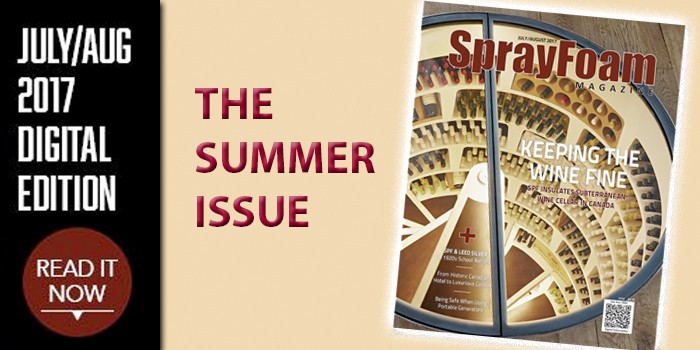 July/August 2017 Spray Foam Magazine Heats Up The Summer