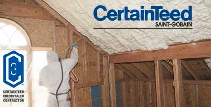 CertainTeed Introduces New Elite Spray Polyurethane Foam Insulation Contractor Program