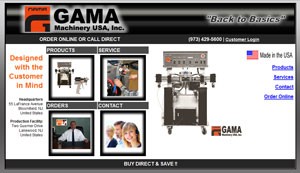 Gama Machinery USA Announces Buy Direct and Save Equipment Program