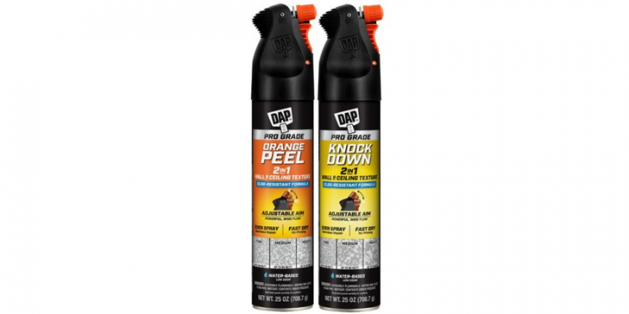 DAP Reformulates Wall and Ceiling Spray Textures for Clog-Resistant Performance