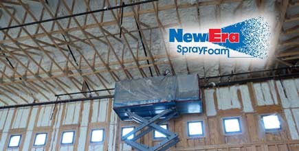 Spray Foam Insulation Enables Comfortable Atmosphere Inside Party Pavillion
