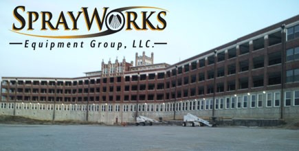 SprayWorks Equipment Group Provides Equipment, Materials, and Training at Waverly Hills Sanatorium