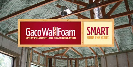 Gaco WallFoam Open-Cell Spray Foam Earns ICC-ES Evaluation Report