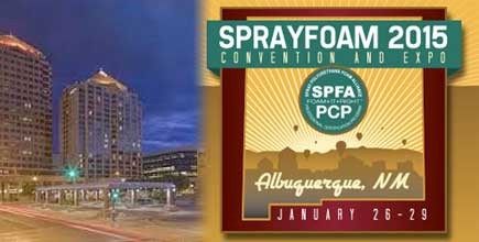 Seven Weeks Until The Spray Polyurethane Foam Alliance's Sprayfoam 2015 Convention & Expo