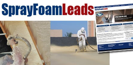 Spray Foam Contractors and Suppliers Can Now Get Real Job Leads Online