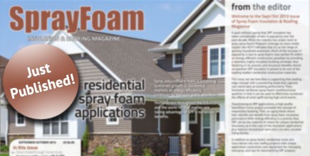 Spray Foam Magazine Highlights Residential Projects in Largest Issue to Date