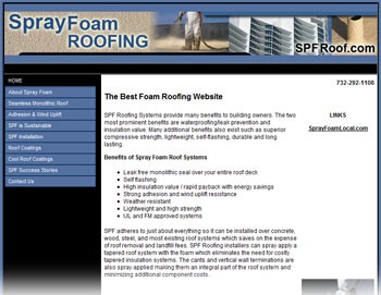 SprayFoam.com Launches New Website Design Program