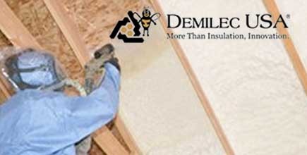 Demilec USA Interviewed Couple Featured on Designing Spaces About Spray Foam Insulation