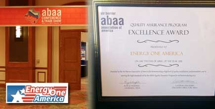 Energy One America Awarded at ABAA Conference & Trade Show