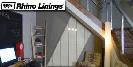 Rhino Linings Spray Polyurethane Foam Insulation Featured in VISION House Exhibit