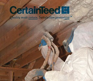 CertainTeed® CertaSprayTM Open-Cell Spray Foam Insulation Achieves ICC-ES Approval