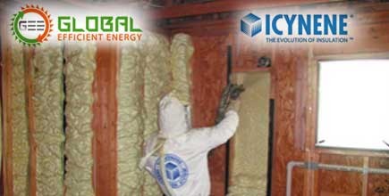 Global Efficient Energy Announces Strategic Alliance with Leading Spray Foam Manufacturer Icynene