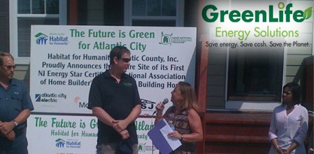 New Jersey Spray Foam Company Donates $8,000 Towards Green Home Project