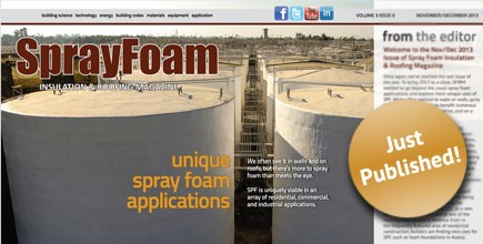 Spray Foam Magazine Publishes Massive New Issue, Final Edition of 2013