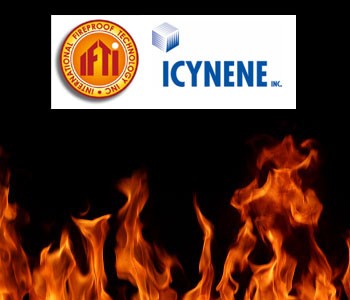DC 315 Passes as a 15-minute Thermal Barrier Over Icynene LDC50 Spray Foam