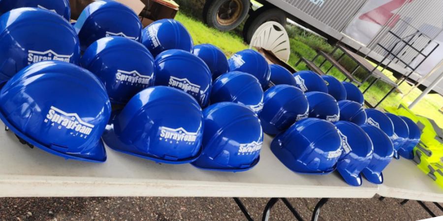 Spray Foam Magazine Sponsors Contractor Volunteer Project for Medford, WI VFW