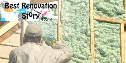 Spray Foam Direct Launches Best Renovation Story Contest To Promote Inclusion In Energy Efficiency Book