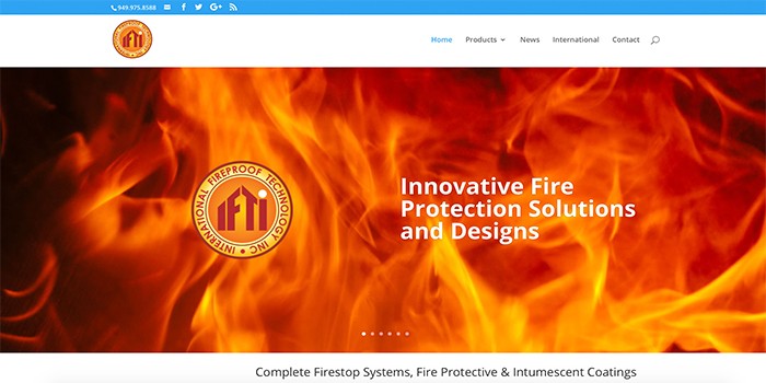 International Fireproof Technology Inc. Launches Mobile Website