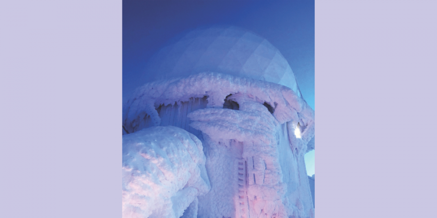 Foam in the Frozen Frontier